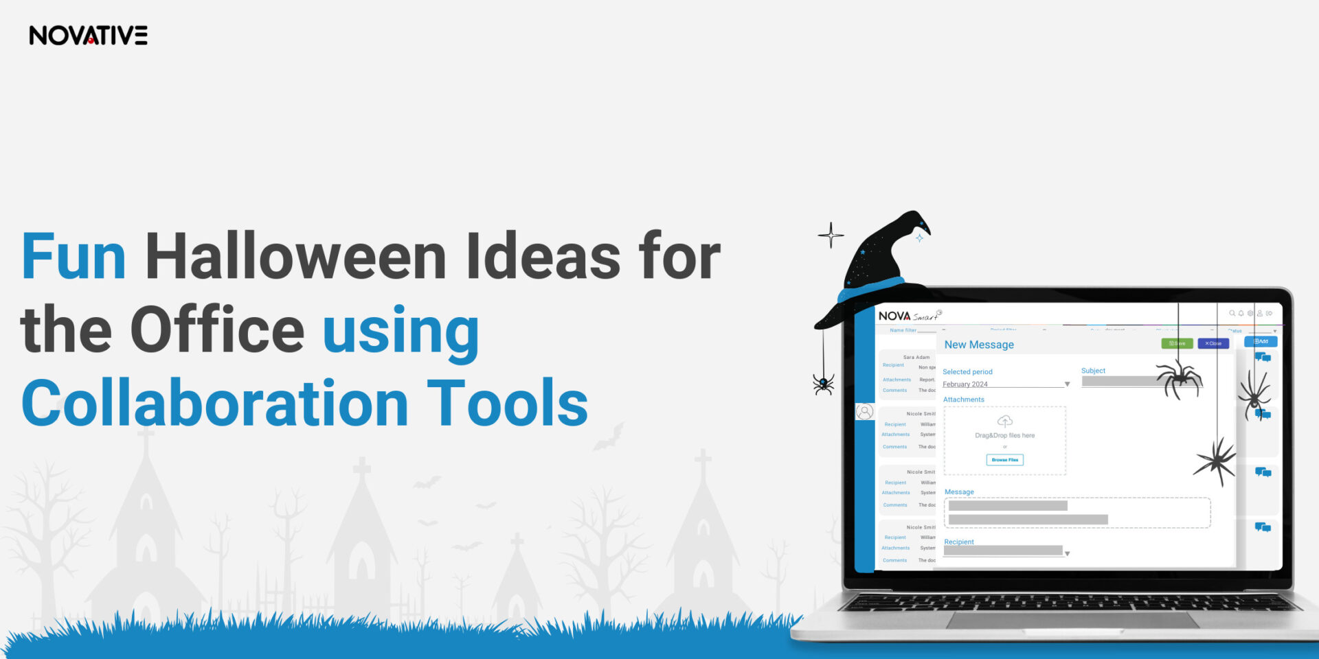 Idées amusantes d’Halloween au bureau grâce aux outils de collaboration